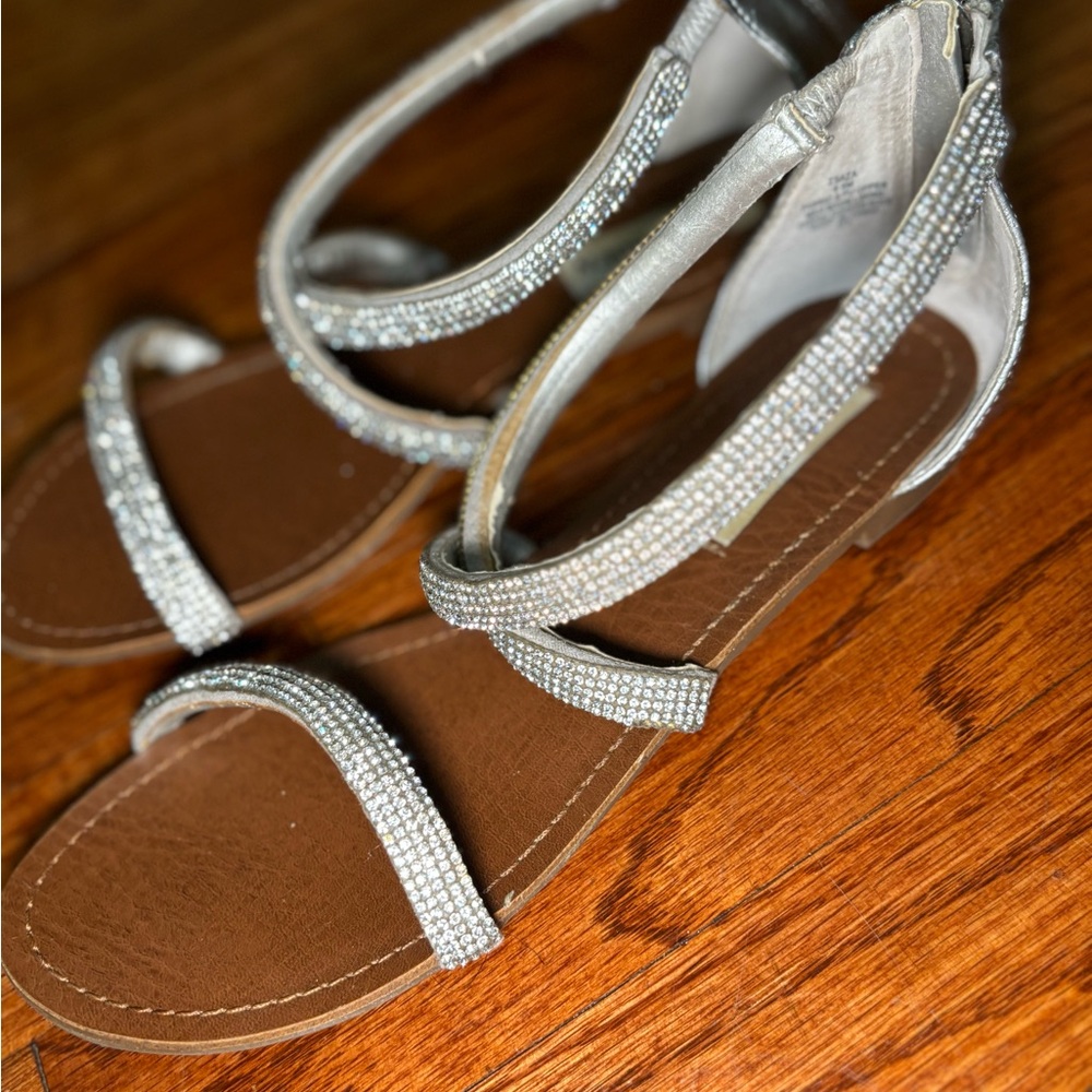 Steve Madden Elegant Silver Women's Sandals